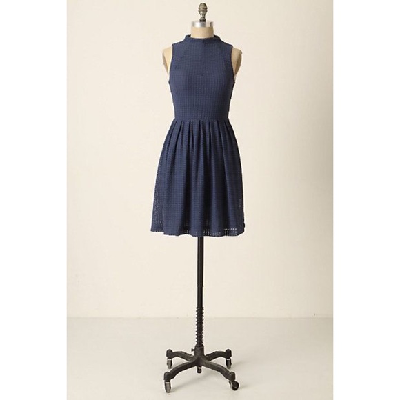 Anthropologie Dresses & Skirts - Anthropologie Blue Fit and Flare Deletta Dress